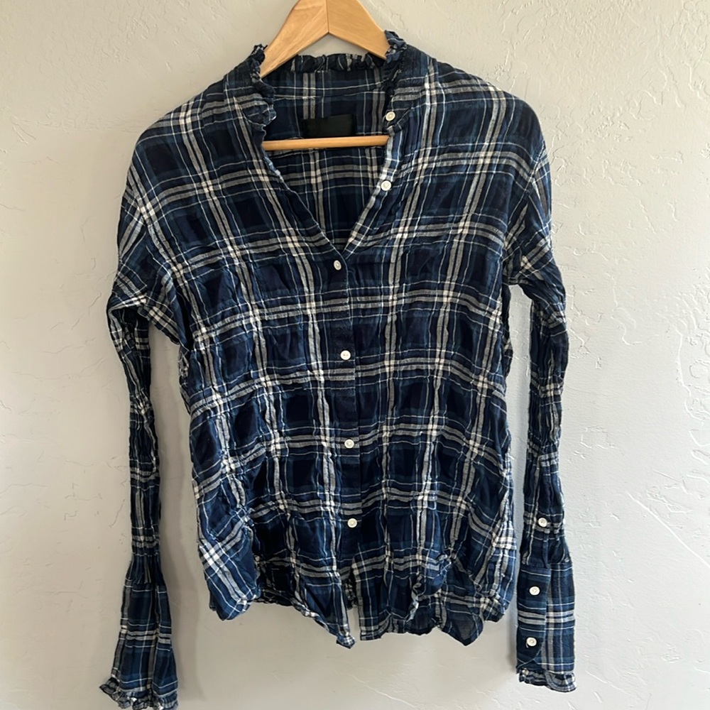 Nili Lotan plaid shirt